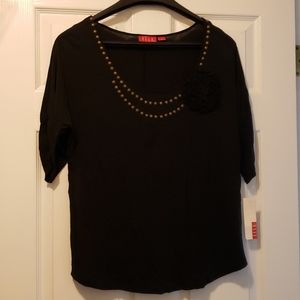NWT Elle Half Sleeve Blouse